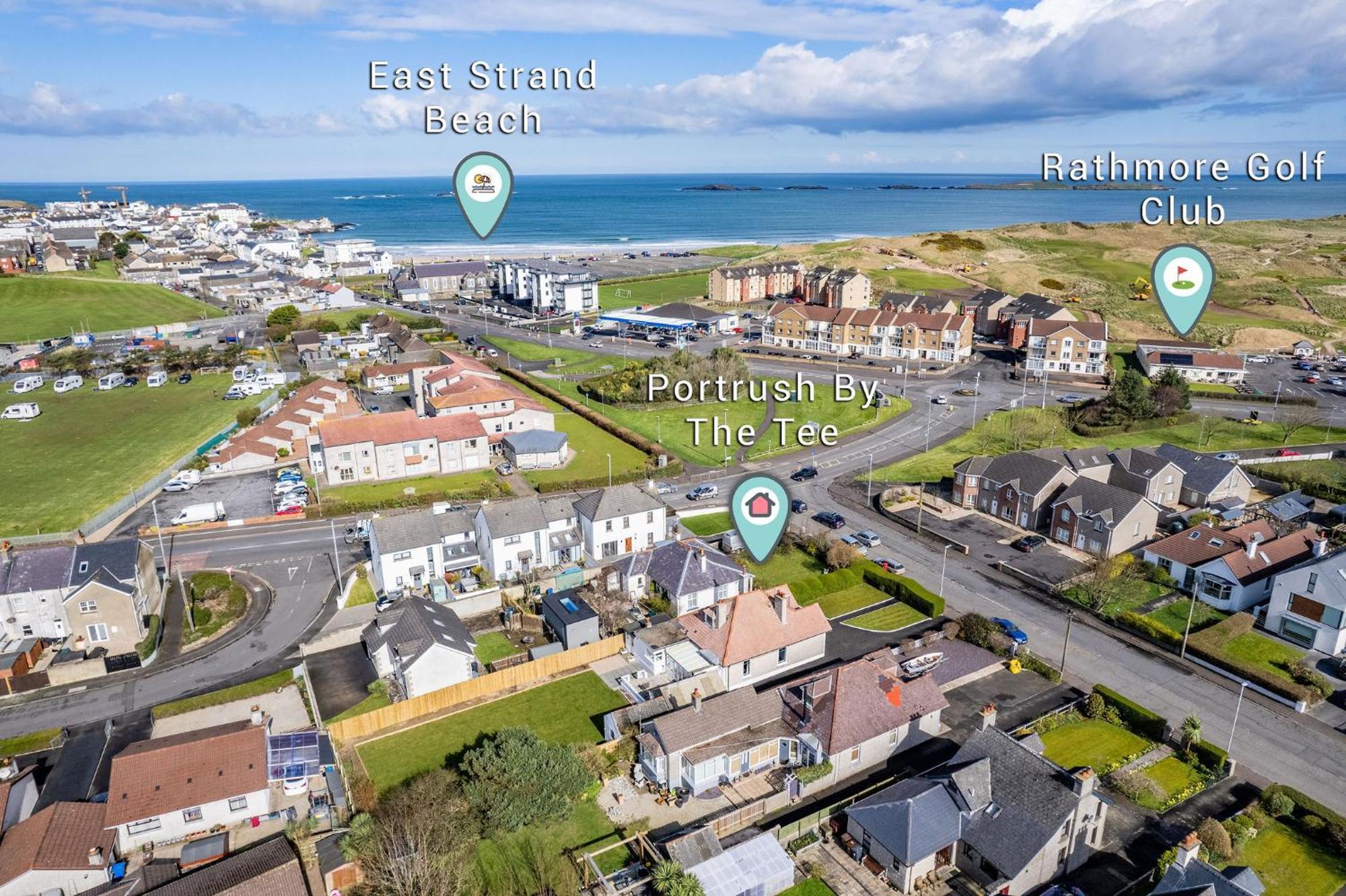 Villa Portrush By The Tee Exterior foto