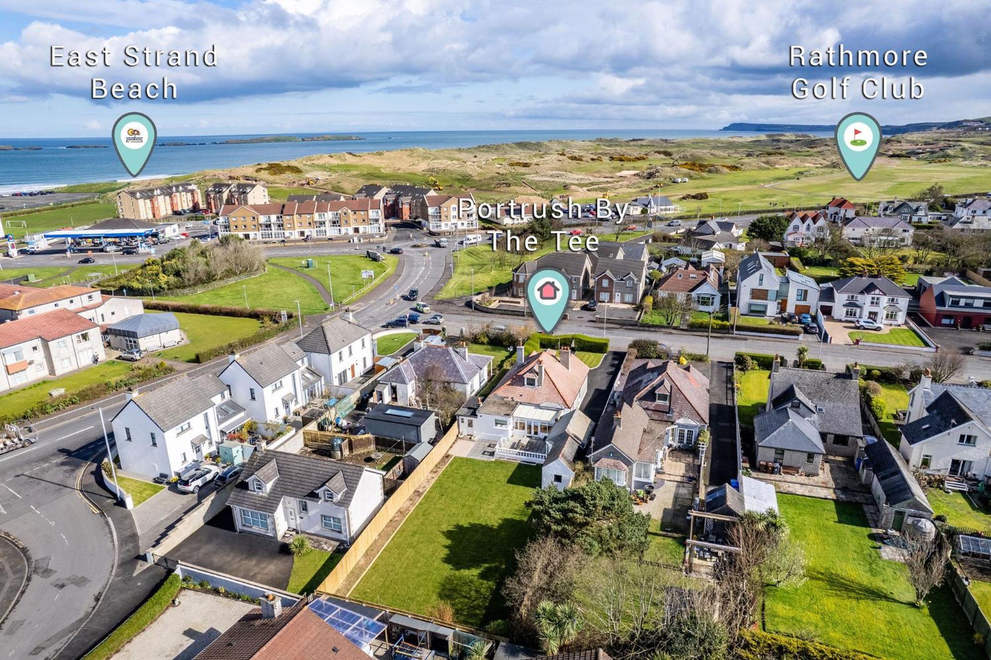 Villa Portrush By The Tee Exterior foto